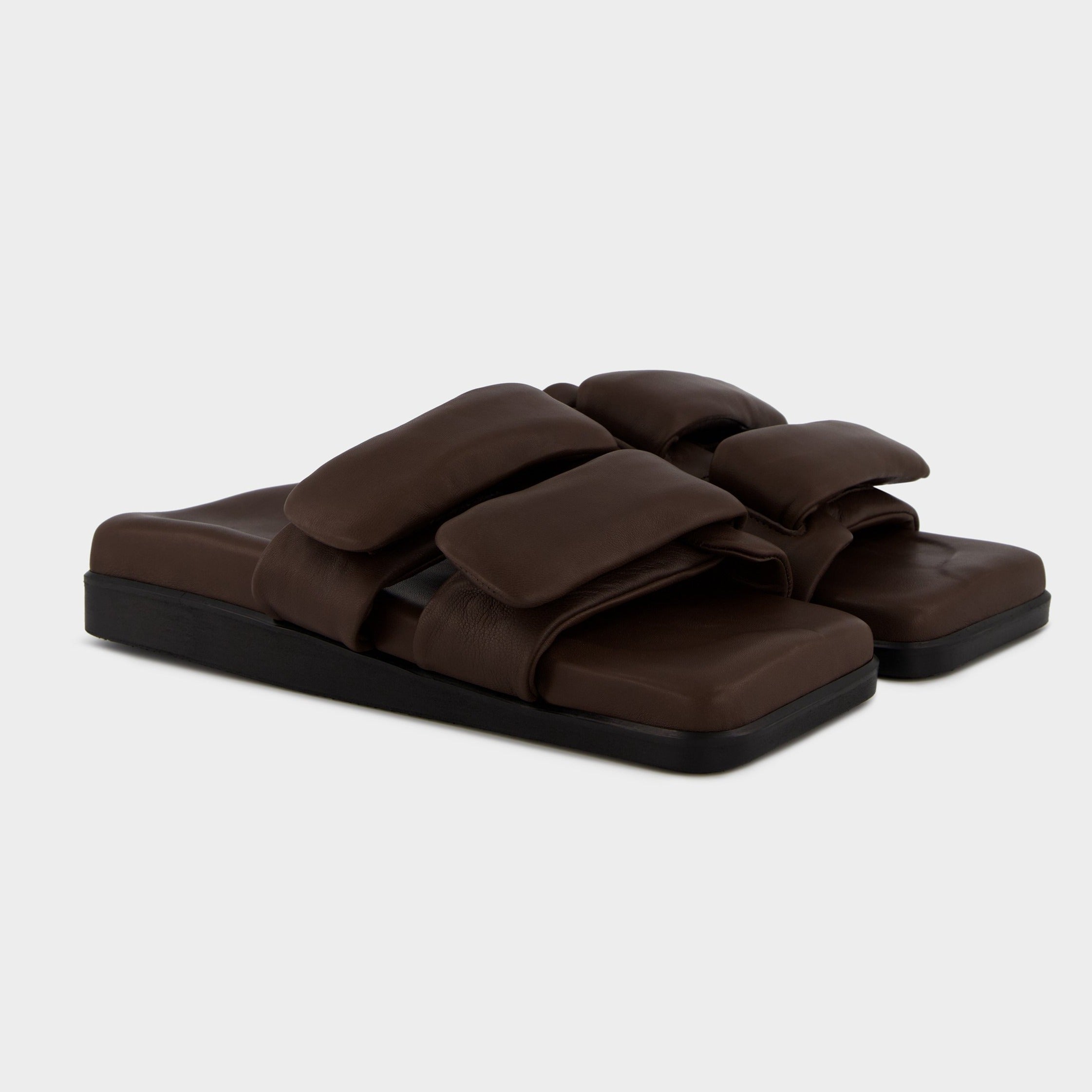 VELCRO SINGLE BROWN